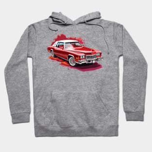 Red Cadillac Eldorado Hoodie